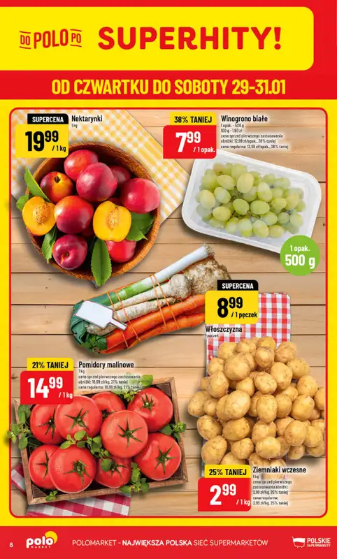 POLOmarket - gazetka promocyjna Gazetka od środy 28.01 do wtorku 03.02 - strona 8