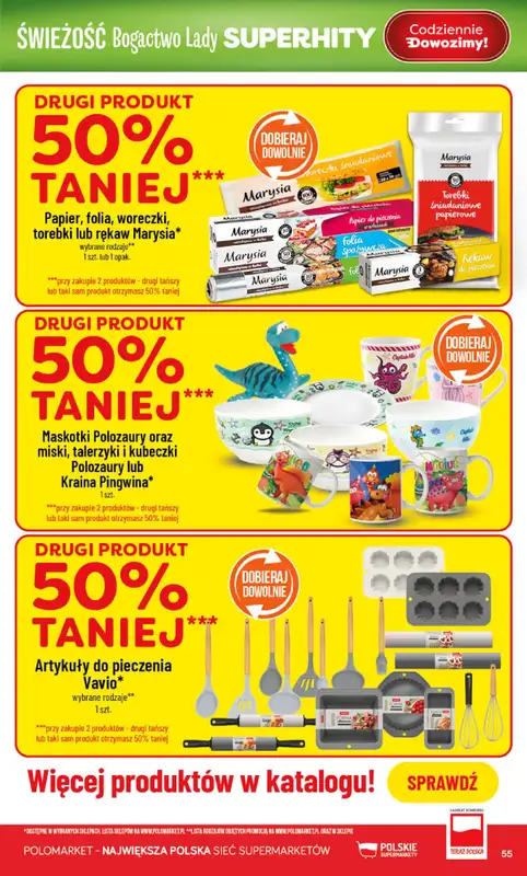 POLOmarket - gazetka promocyjna Gazetka od środy 28.01 do wtorku 03.02 - strona 55