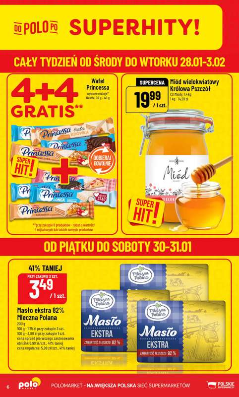 POLOmarket - gazetka promocyjna Gazetka od środy 28.01 do wtorku 03.02 - strona 6