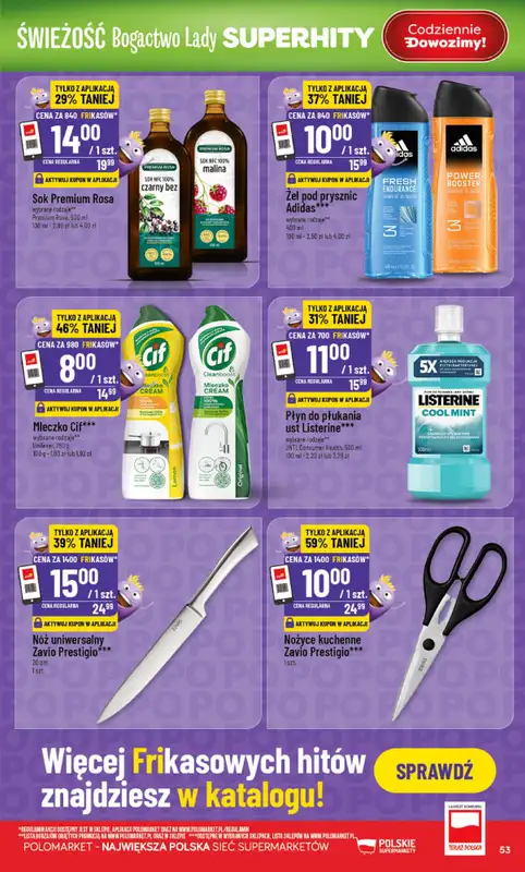 POLOmarket - gazetka promocyjna Gazetka od środy 28.01 do wtorku 03.02 - strona 53