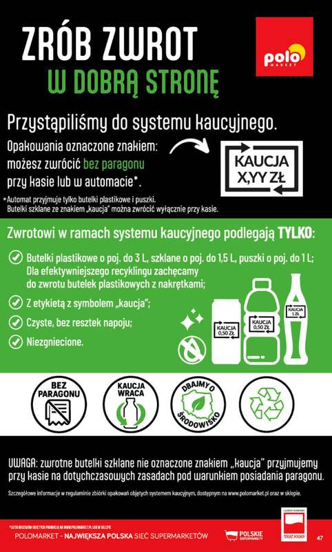 POLOmarket - gazetka promocyjna Gazetka od środy 28.01 do wtorku 03.02 - strona 47