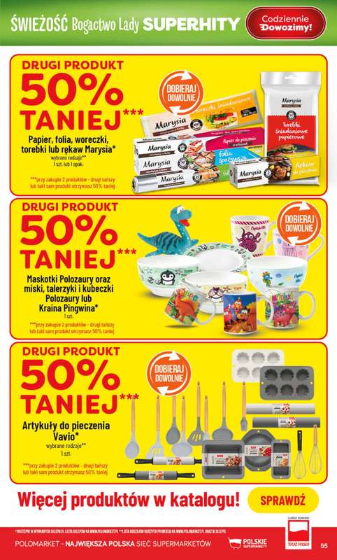 POLOmarket - gazetka promocyjna Gazetka od środy 28.01 do wtorku 03.02 - strona 55