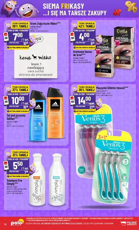 POLOmarket - gazetka promocyjna Frikasowy Katalog od środy 28.01 do wtorku 03.02 - strona 10
