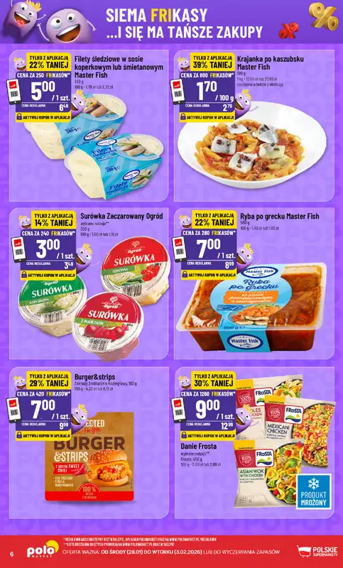 POLOmarket - gazetka promocyjna Frikasowy Katalog od środy 28.01 do wtorku 03.02 - strona 6