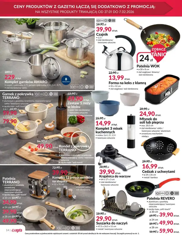 Salony Agata - gazetka promocyjna Gazetka Ełk od wtorku 27.01 do piątku 06.02 - strona 14