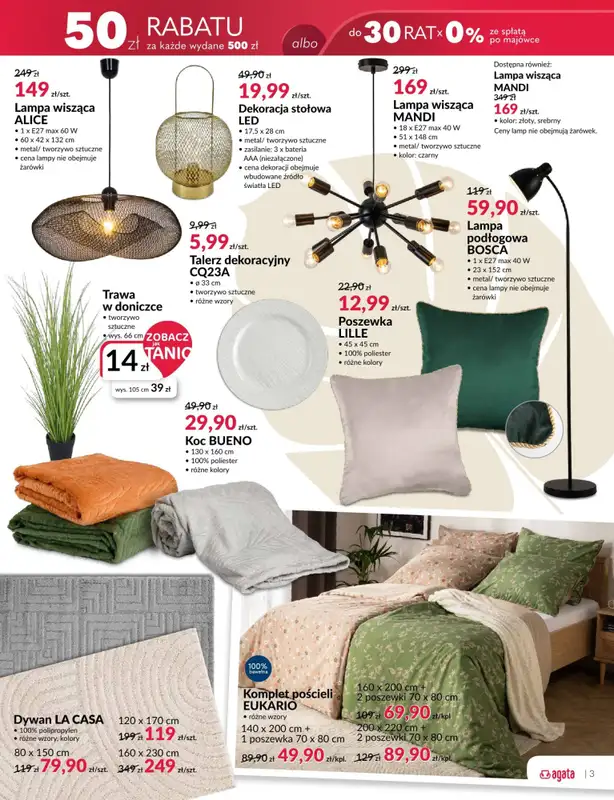 Salony Agata - gazetka promocyjna Gazetka Ełk od wtorku 27.01 do piątku 06.02 - strona 3