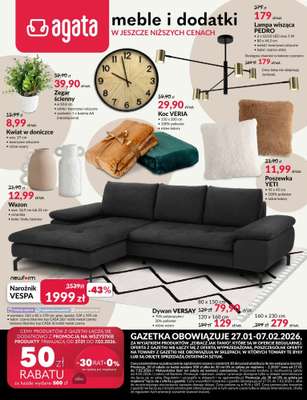 Salony Agata - gazetka promocyjna Gazetka Ełk od wtorku 27.01 do piątku 06.02