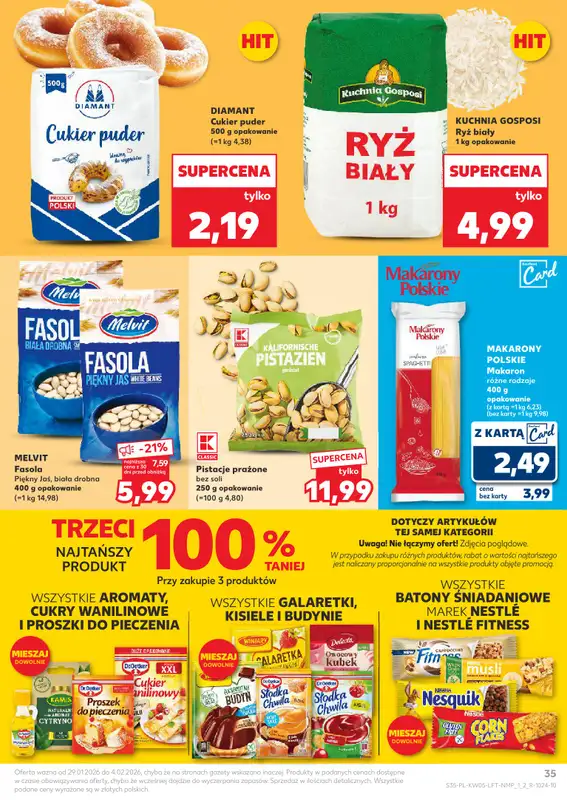 Kaufland - gazetka promocyjna Oferta Kaufland od czwartku 29.01 do środy 04.02 - strona 35