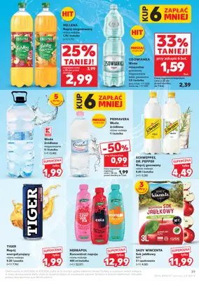 Kaufland - gazetka promocyjna Oferta Kaufland od czwartku 29.01 do środy 04.02 - strona 39