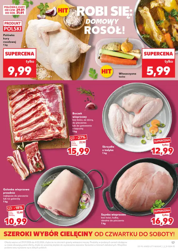 Kaufland - gazetka promocyjna Oferta Kaufland od czwartku 29.01 do środy 04.02 - strona 17