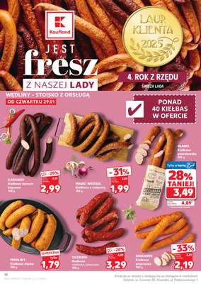 Kaufland - gazetka promocyjna Oferta Kaufland od czwartku 29.01 do środy 04.02 - strona 18