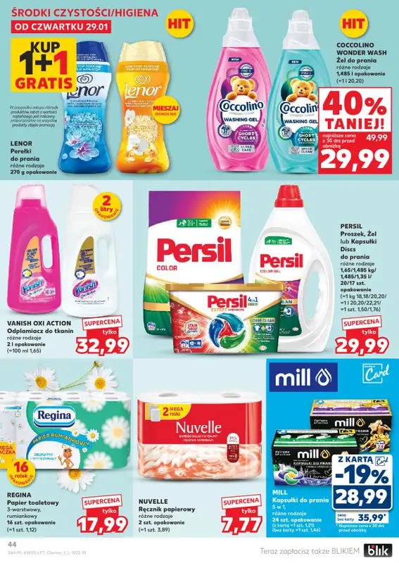 Kaufland - gazetka promocyjna Oferta Kaufland od czwartku 29.01 do środy 04.02 - strona 44