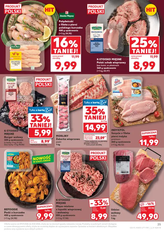 Kaufland - gazetka promocyjna Oferta Kaufland od czwartku 29.01 do środy 04.02 - strona 25