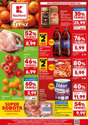 Kaufland - gazetka promocyjna Oferta Kaufland od czwartku 29.01 do środy 04.02