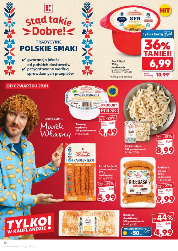 Kaufland - gazetka promocyjna Oferta Kaufland od czwartku 29.01 do środy 04.02 - strona 12