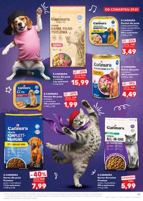 Kaufland - gazetka promocyjna Oferta Kaufland od czwartku 29.01 do środy 04.02 - strona 49