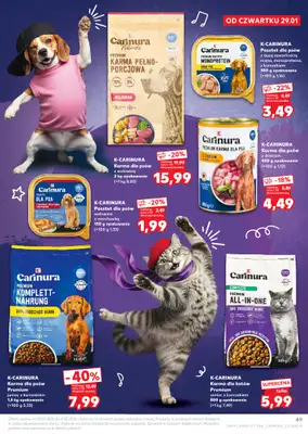 Kaufland - gazetka promocyjna Oferta Kaufland od czwartku 29.01 do środy 04.02 - strona 49