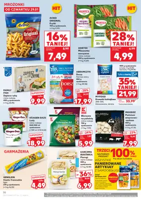 Kaufland - gazetka promocyjna Oferta Kaufland od czwartku 29.01 do środy 04.02 - strona 30