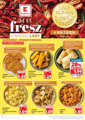 Kaufland - gazetka promocyjna Oferta Kaufland od czwartku 29.01 do środy 04.02 - strona 20