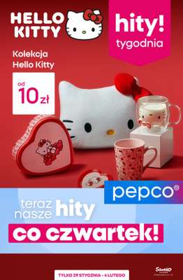 Pepco - gazetka promocyjna Hity tygodnia od czwartku 29.01 do środy 04.02
