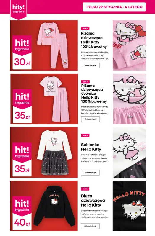 Pepco - gazetka promocyjna Hity tygodnia od czwartku 29.01 do środy 04.02 - strona 6