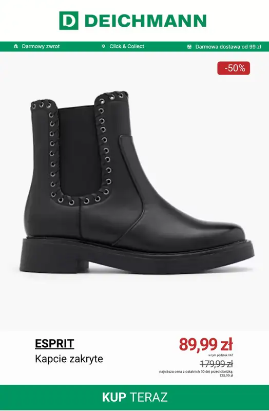Deichmann - gazetka promocyjna Wyprzedaż do 99 zł od poniedziałku 26.01  - strona 6