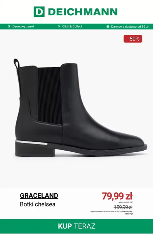 Deichmann - gazetka promocyjna Wyprzedaż do 99 zł od poniedziałku 26.01  - strona 2