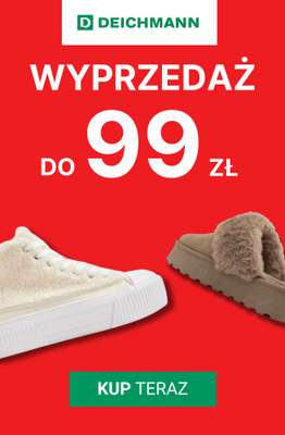 Deichmann - gazetka promocyjna Wyprzedaż do 99 zł od poniedziałku 26.01 