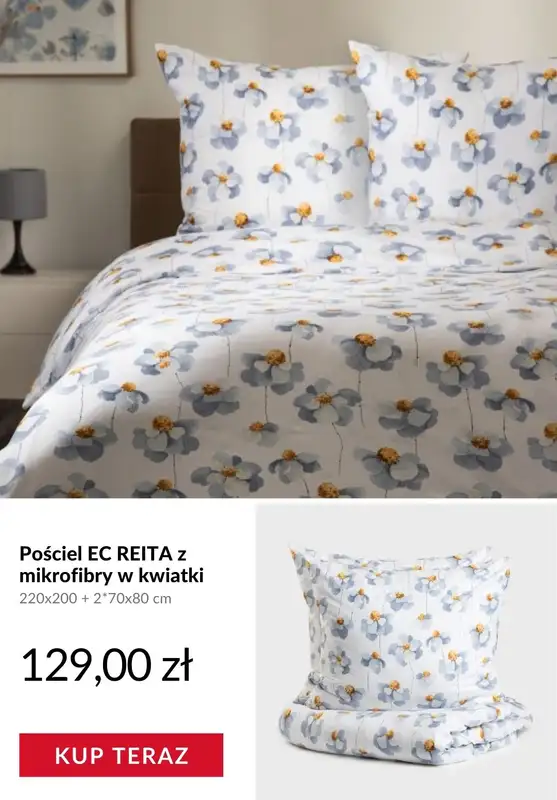 Homla - gazetka promocyjna Wiosenne pościele od poniedziałku 26.01  - strona 9