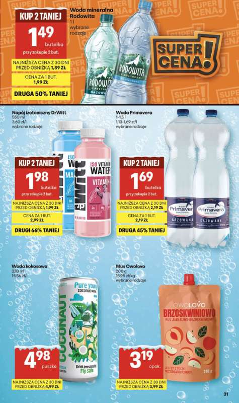 Delikatesy Centrum - gazetka promocyjna Gazetka  do środy 04.02 - strona 30