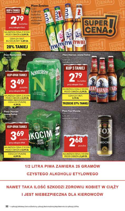 Delikatesy Centrum - gazetka promocyjna Gazetka  do środy 04.02 - strona 20