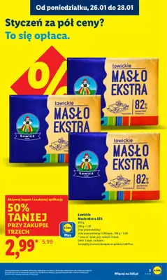 Lidl - gazetka promocyjna Oferta od poniedziałku od poniedziałku 26.01 do środy 28.01 - strona 3