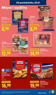 Lidl - gazetka promocyjna Oferta od poniedziałku od poniedziałku 26.01 do środy 28.01 - strona 33