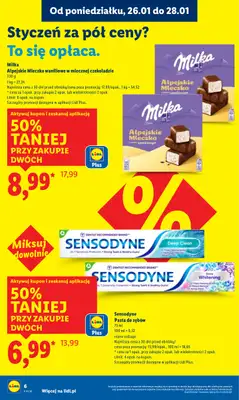 Lidl - gazetka promocyjna Oferta od poniedziałku od poniedziałku 26.01 do środy 28.01 - strona 6