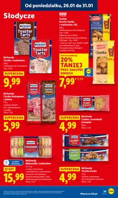 Lidl - gazetka promocyjna Oferta od poniedziałku od poniedziałku 26.01 do środy 28.01 - strona 39
