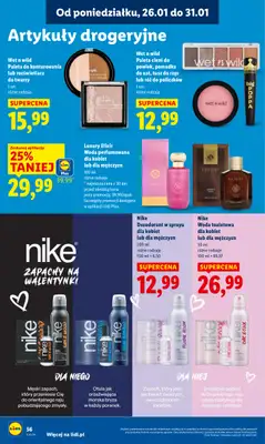 Lidl - gazetka promocyjna Oferta od poniedziałku od poniedziałku 26.01 do środy 28.01 - strona 56