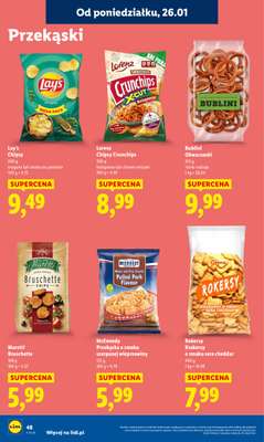 Lidl - gazetka promocyjna Oferta od poniedziałku od poniedziałku 26.01 do środy 28.01 - strona 48
