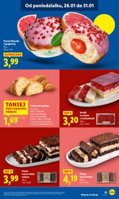 Lidl - gazetka promocyjna Oferta od poniedziałku od poniedziałku 26.01 do środy 28.01 - strona 25