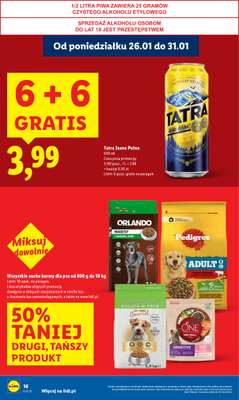 Lidl - gazetka promocyjna Oferta od poniedziałku od poniedziałku 26.01 do środy 28.01 - strona 16