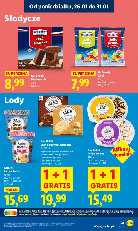 Lidl - gazetka promocyjna Oferta od poniedziałku od poniedziałku 26.01 do środy 28.01 - strona 41