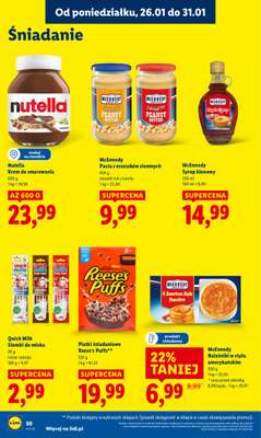 Lidl - gazetka promocyjna Oferta od poniedziałku od poniedziałku 26.01 do środy 28.01 - strona 50
