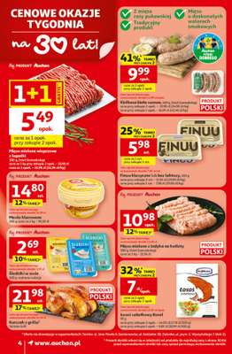 Auchan - gazetka promocyjna 30 Lat Supermarket Auchan od czwartku 29.01 do środy 04.02 - strona 4