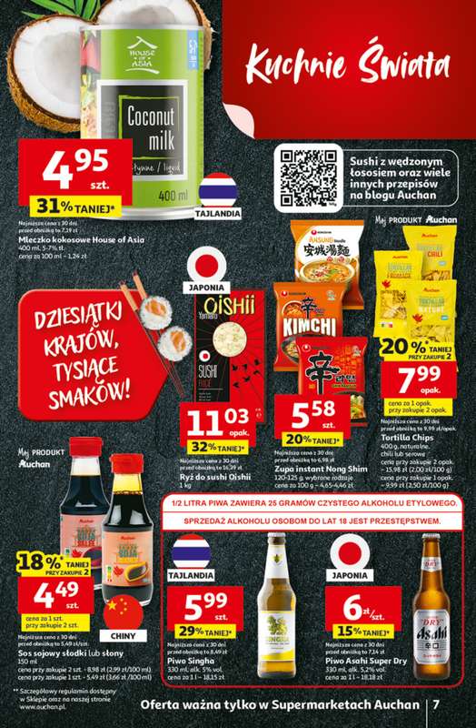 Auchan - gazetka promocyjna 30 Lat Supermarket Auchan od czwartku 29.01 do środy 04.02 - strona 7