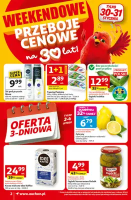 Auchan - gazetka promocyjna 30 Lat Supermarket Auchan od czwartku 29.01 do środy 04.02 - strona 2