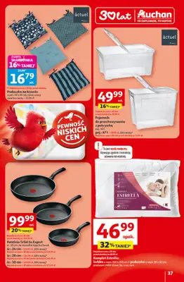 Auchan - gazetka promocyjna 30 Lat Hipermarket Auchan od czwartku 29.01 do środy 04.02 - strona 37