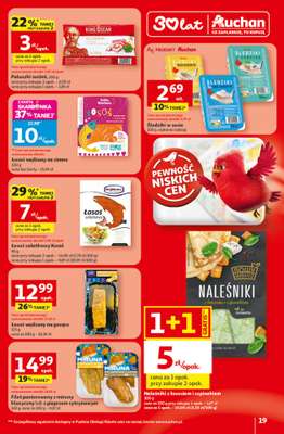 Auchan - gazetka promocyjna 30 Lat Hipermarket Auchan od czwartku 29.01 do środy 04.02 - strona 19