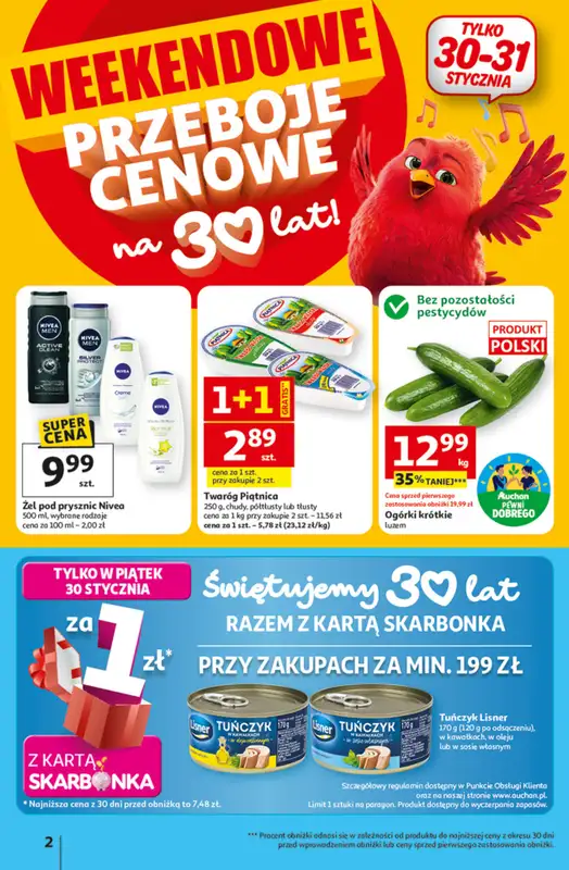 Auchan - gazetka promocyjna 30 Lat Hipermarket Auchan   - strona 2