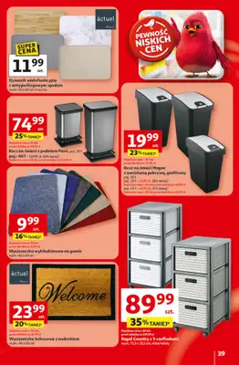 Auchan - gazetka promocyjna 30 Lat Hipermarket Auchan od czwartku 29.01 do środy 04.02 - strona 39