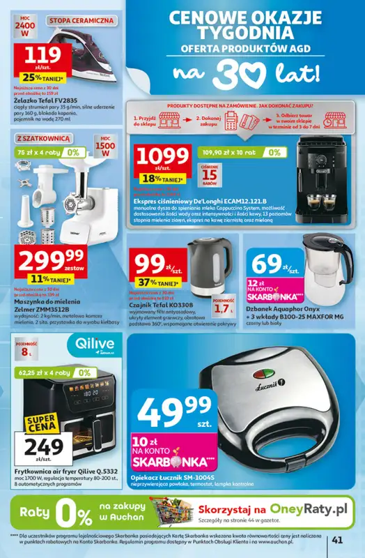 Auchan - gazetka promocyjna 30 Lat Hipermarket Auchan od czwartku 29.01 do środy 04.02 - strona 42