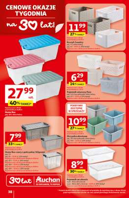 Auchan - gazetka promocyjna 30 Lat Hipermarket Auchan od czwartku 29.01 do środy 04.02 - strona 38